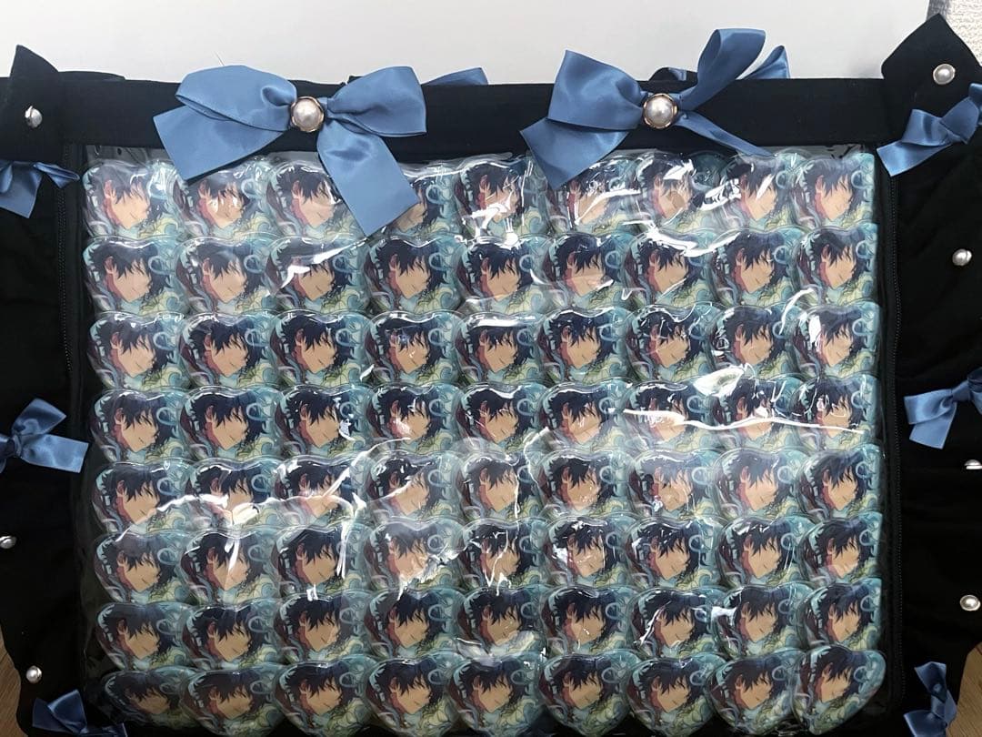 【72点・A3痛バセット】あんスタ 漣ジュン ホワイトデー ハート缶バッジ