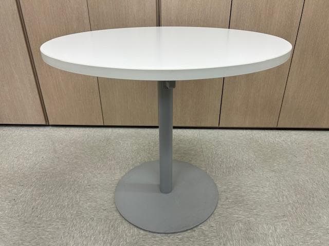 丸テーブル　ホワイト