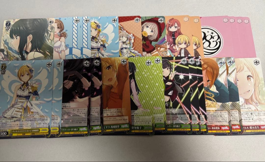 【WS】シャニマス 電源デッキ+パーツ