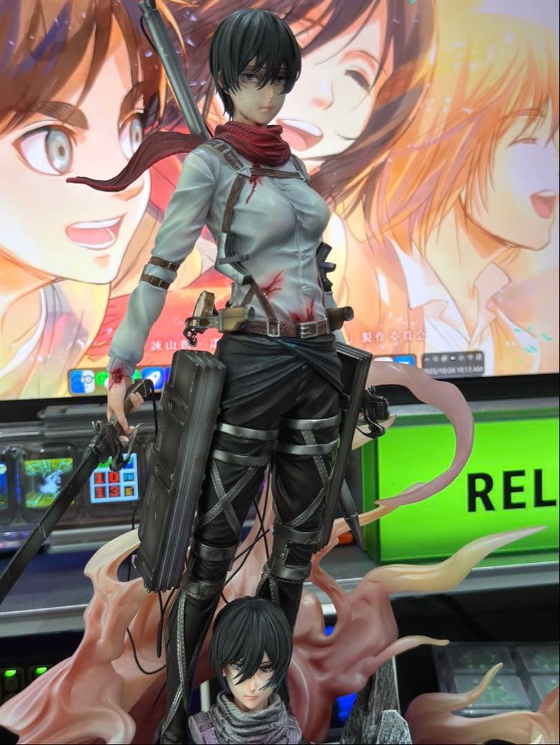 進撃の巨人 ③ ミカサ・アッカーマン ガレージキット ガレキ スタチュー