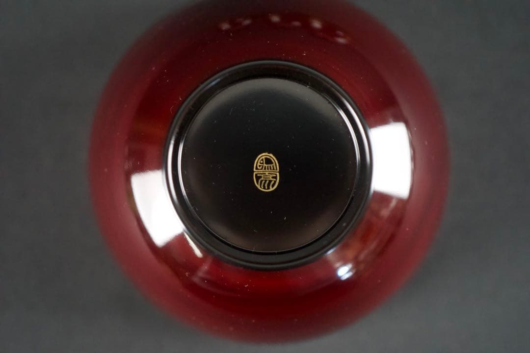 平安象彦　武蔵野椀　5客　箱付　漆器　蒔絵