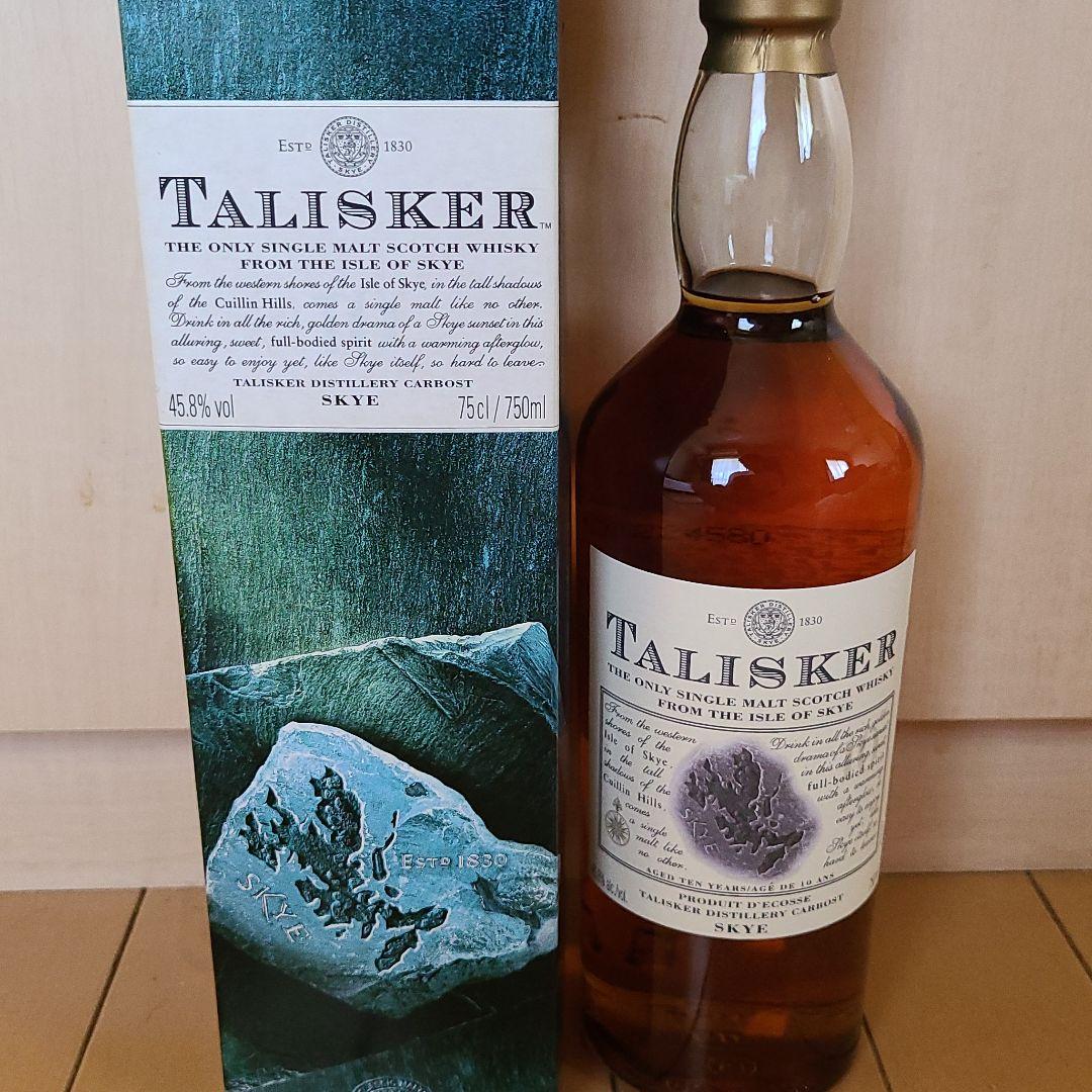 TALISKER　タリスカー　ウィスキー　古酒　オールド　マップボトル　未開封
