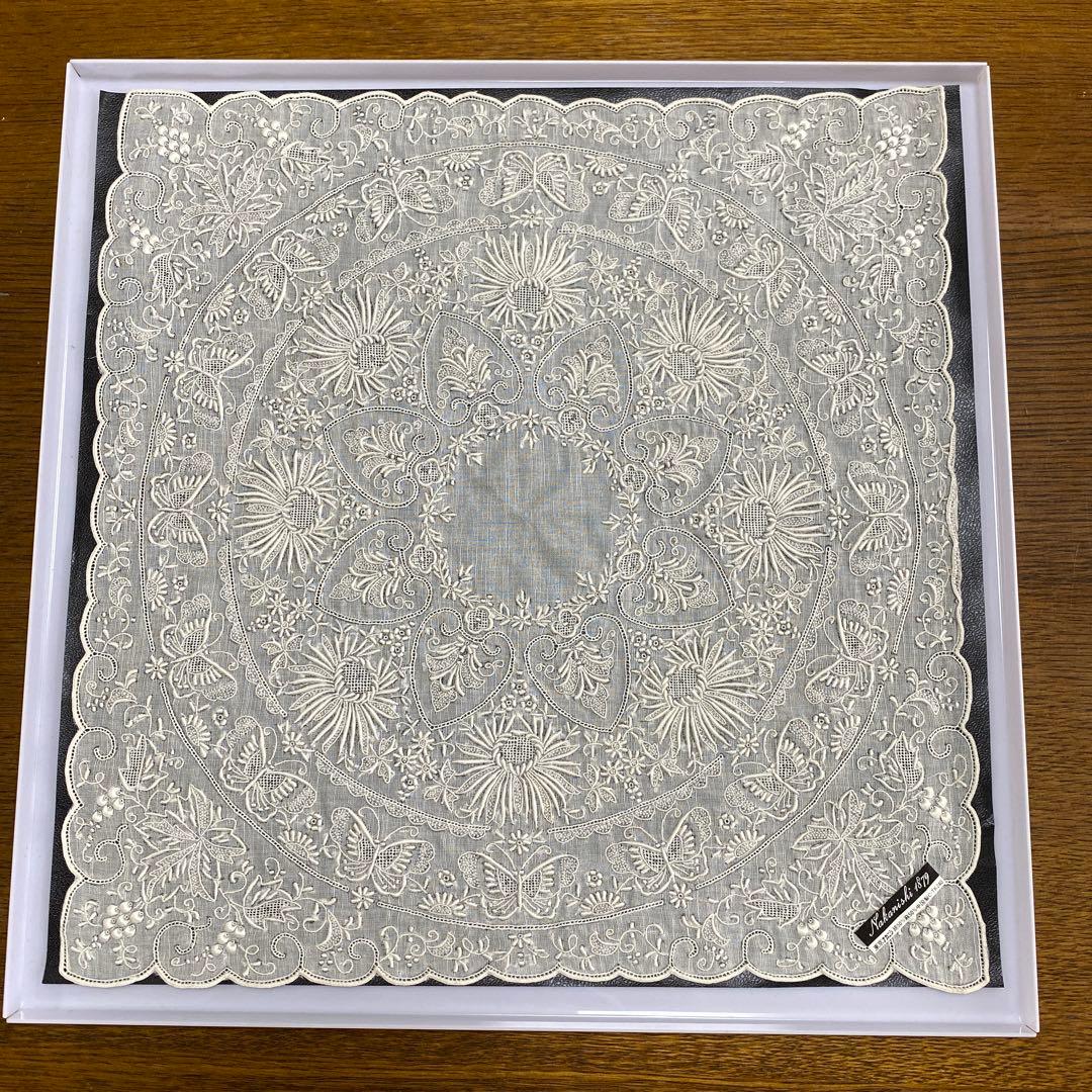 汕頭手刺繍ハンカチ