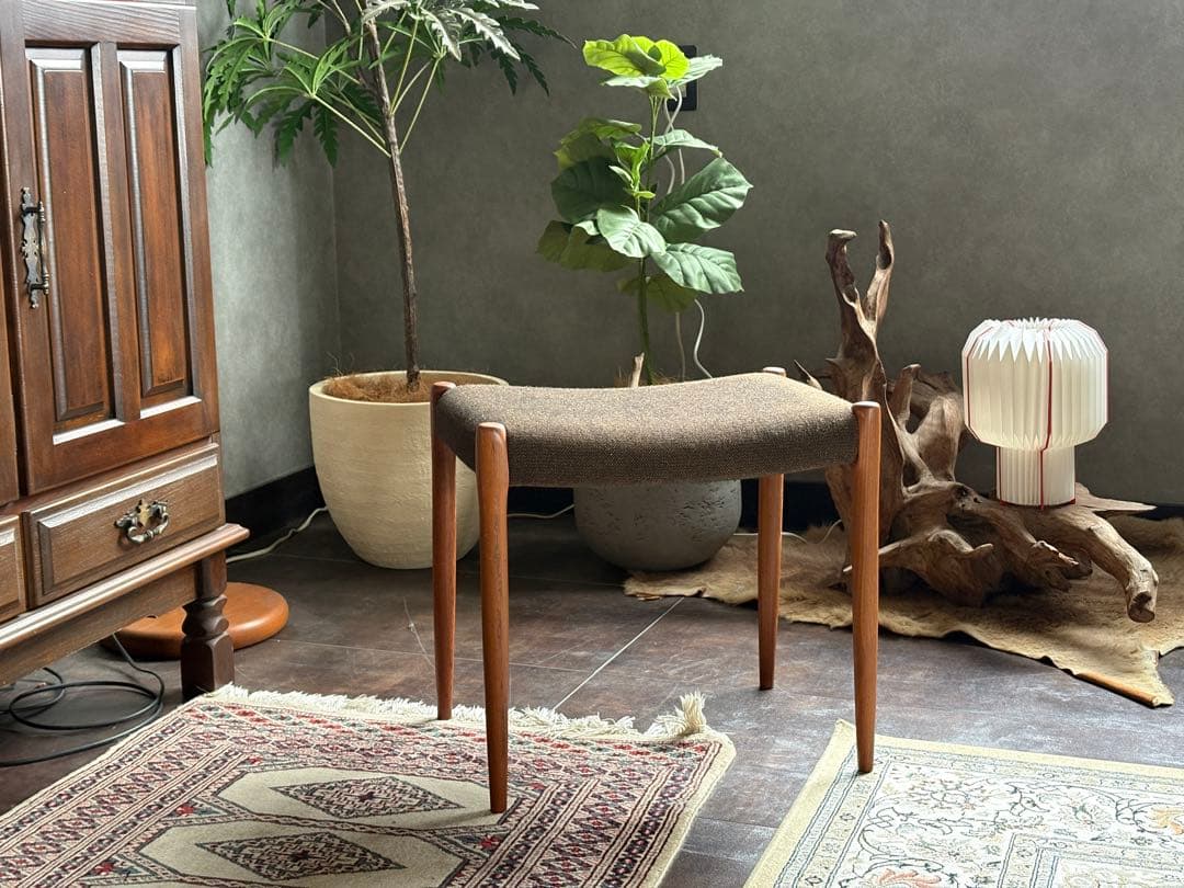 J.L.モラー　J.L. Moller　スツール　チーク材　ビンテージ　nZ