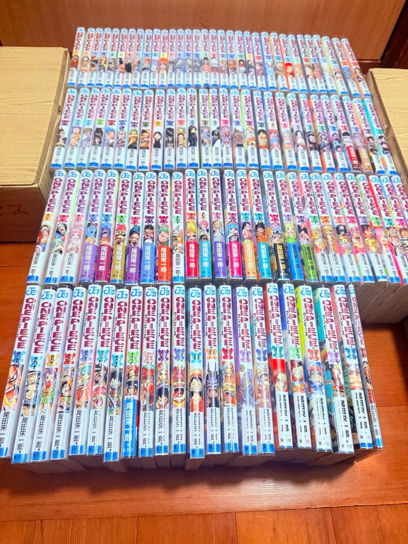 【全巻透明フィルムカバー付き】ONE PIECE 1～109巻➕おまけ