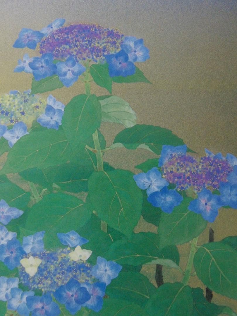 森田りえ子、【雨あがる】、希少な額装用画集より、新品額装付、状態良好