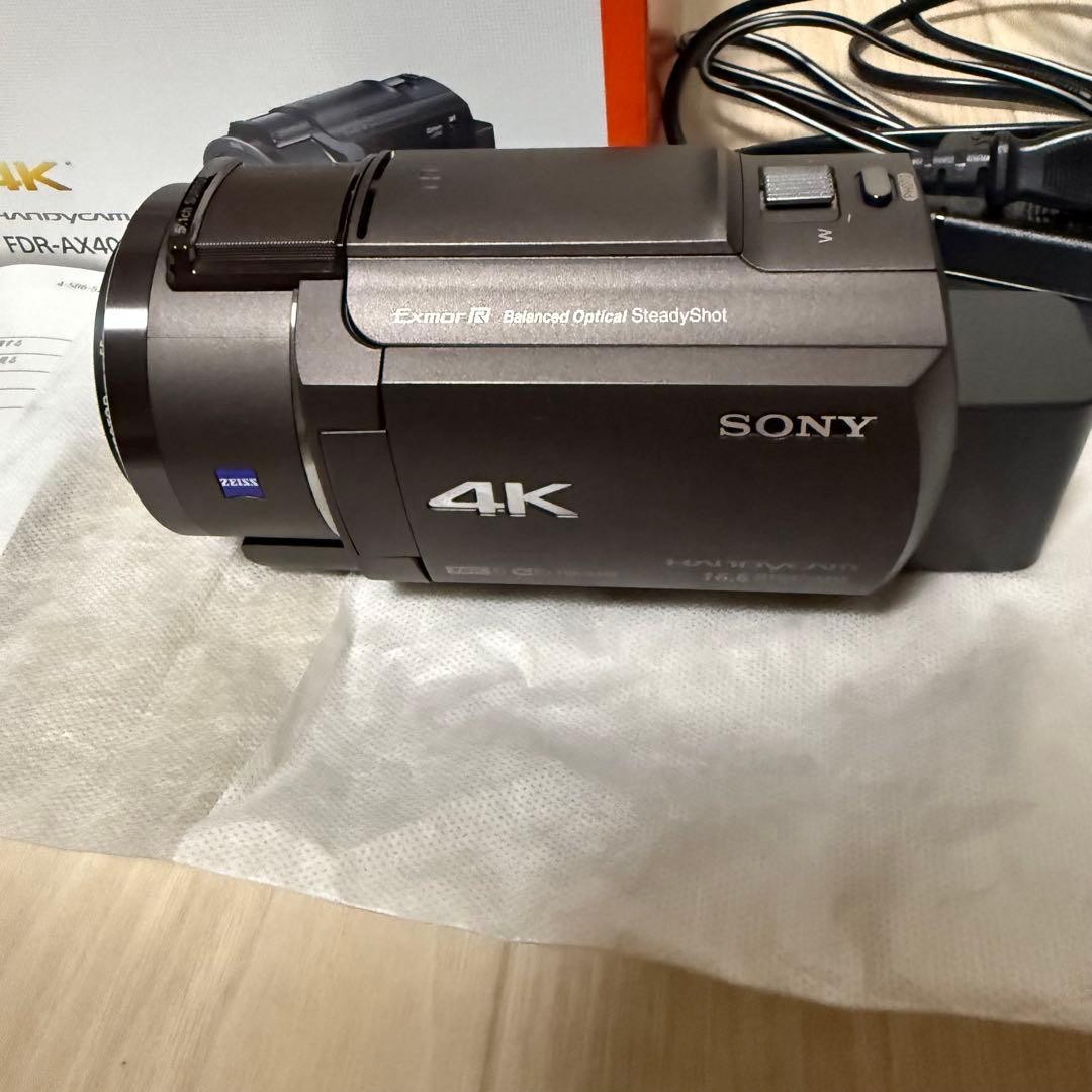 SONY 4Kビデオカメラ　ハンディカム　FDR-AX40