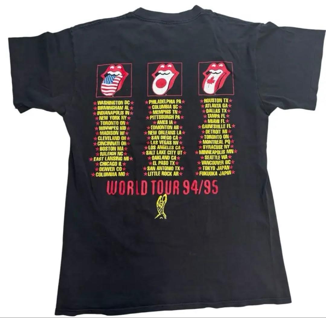90s ローリングストーンズ　ブードゥーラウンジ　バンt ツアーt