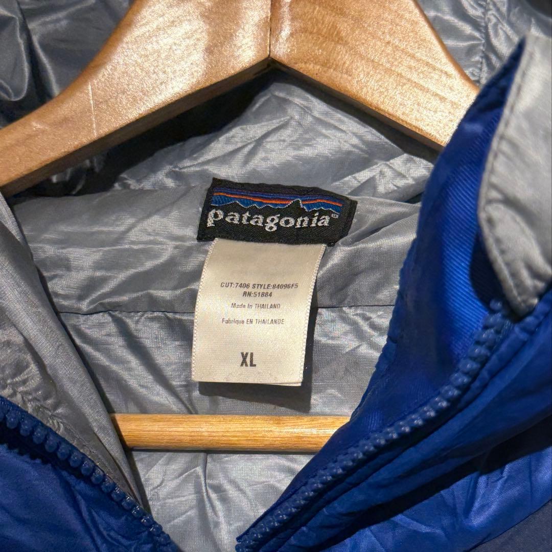 patagonia 希少2005年 ダスパーカー オーラブルー XL das