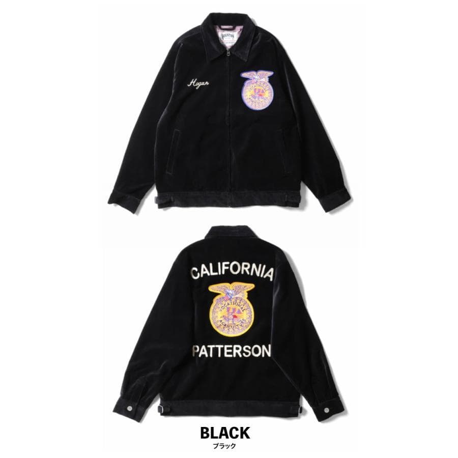 新品タグ付き＊HOUSTON ヒューストン FFAジャケット ブラック L