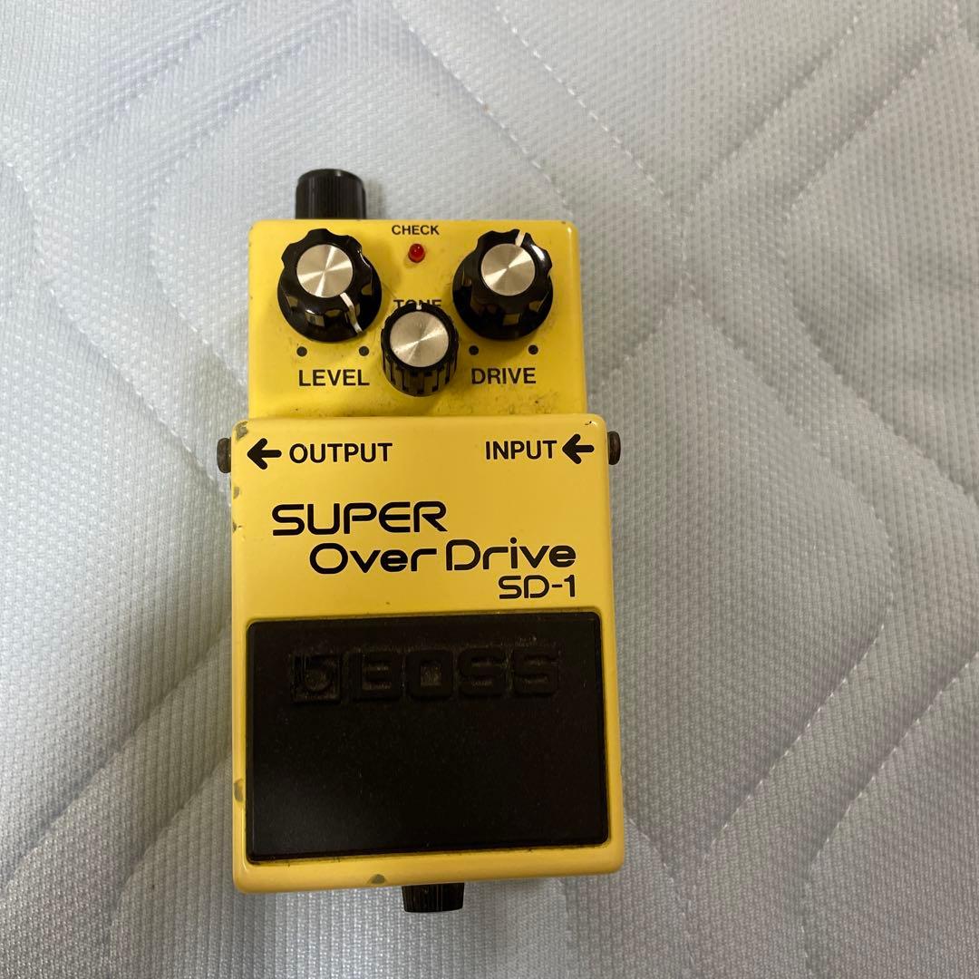 ギター boss sd-1 funk ojisan mod