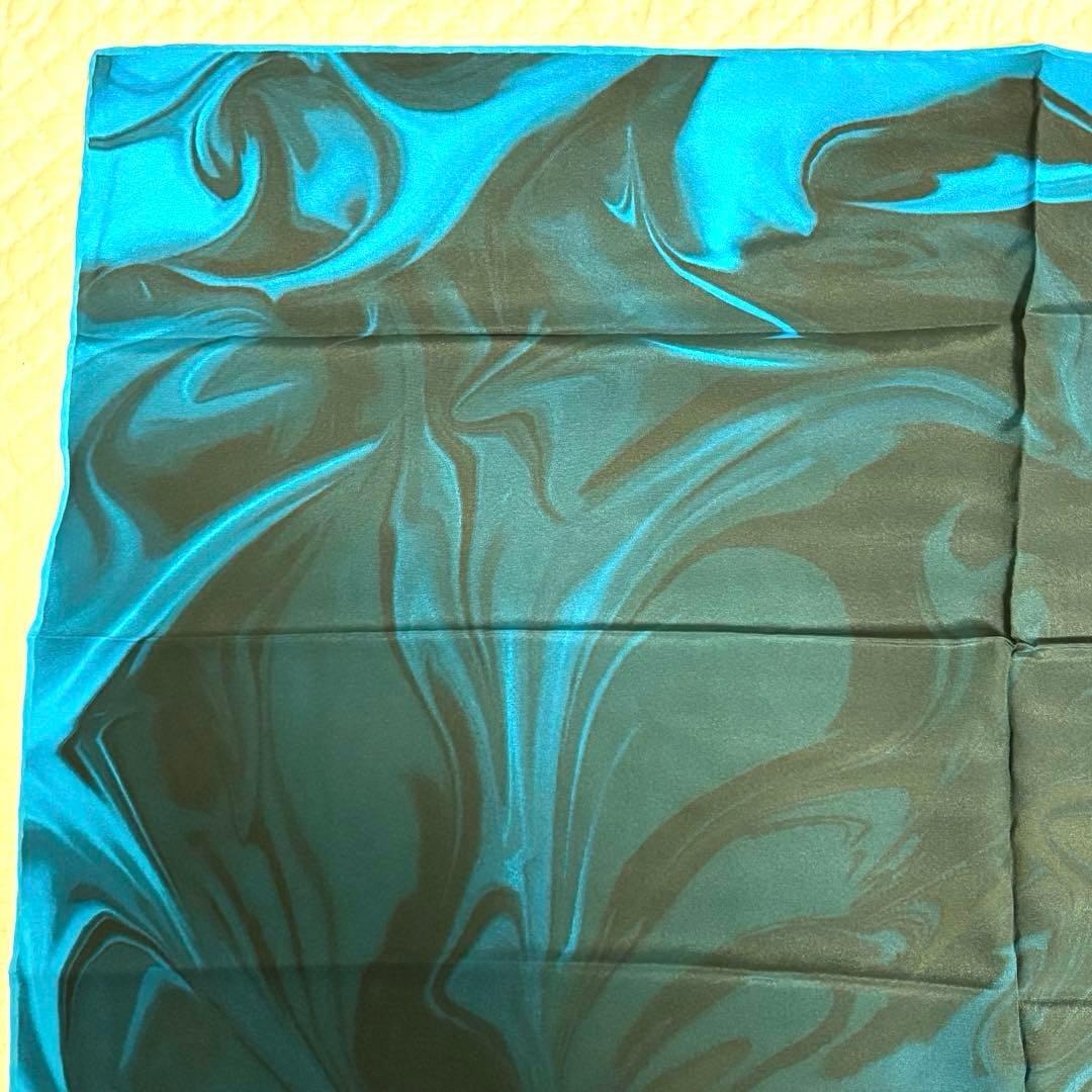 【未使用】 GUCCI グッチ バンダナ スカーフ マーブル模様