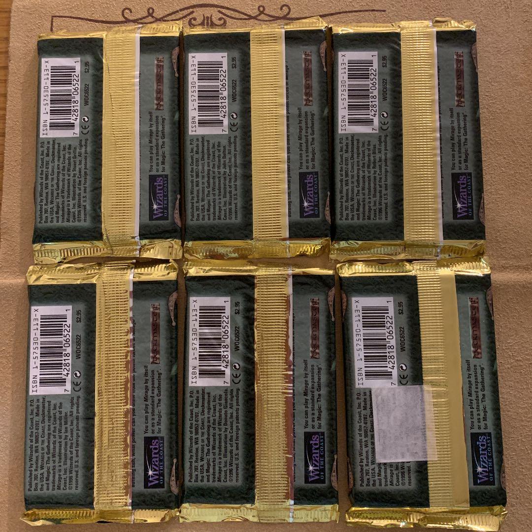 MTGミラージュ MIR 英語版パック　全5種+1 未開封