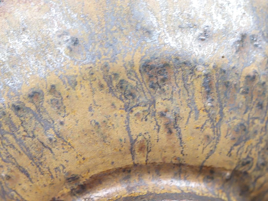 高取焼 茶碗 茶道具 仕覆 箱付