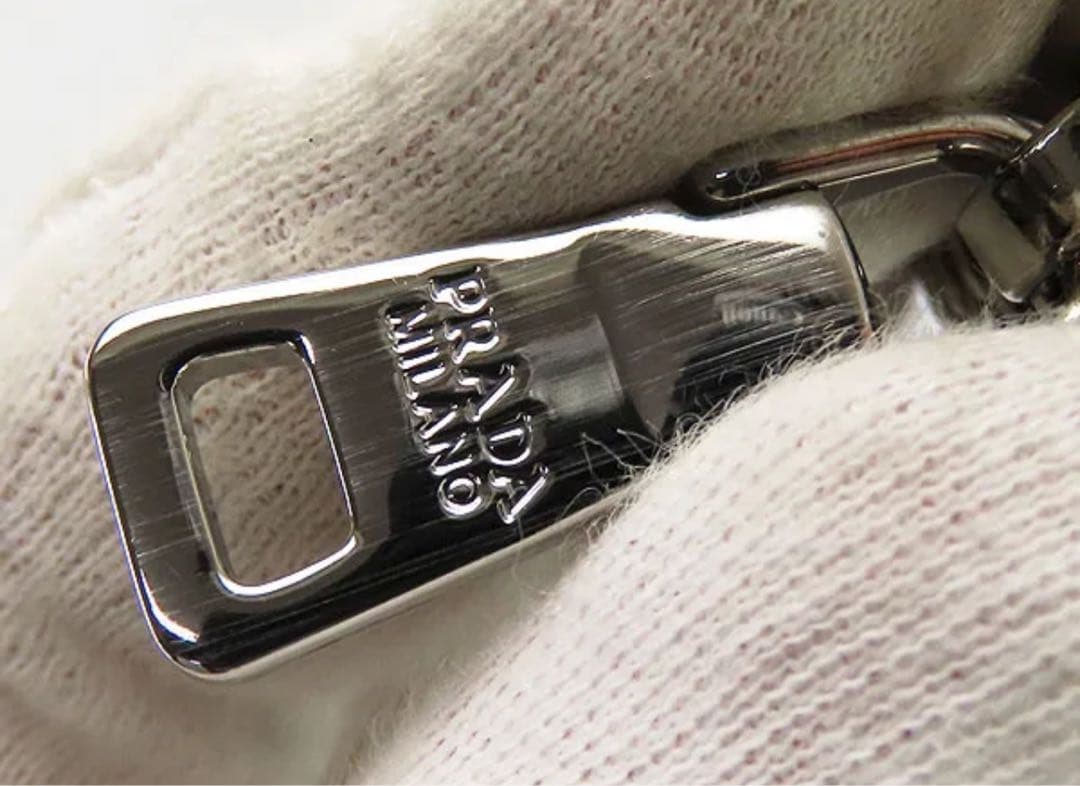 PRADA/Re-Nylon/Xサフィアーノレザー/ミニポーチ