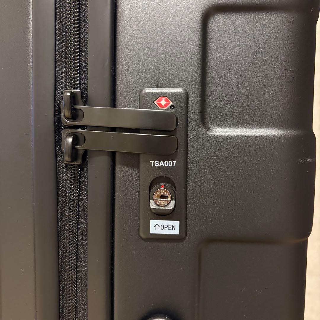 美品　無印　キャリー　75L ブラック