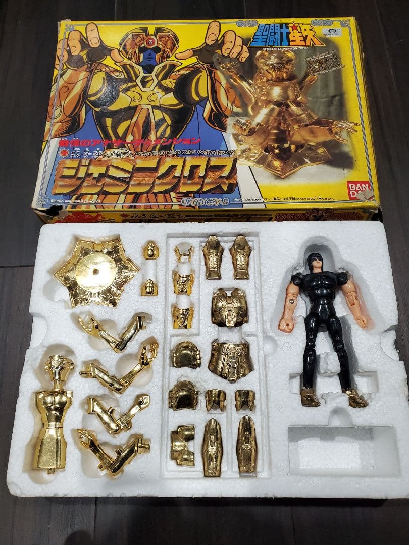 当時物黄金聖闘士　ジェミニ　フィギュア　聖闘士星矢　聖衣神話