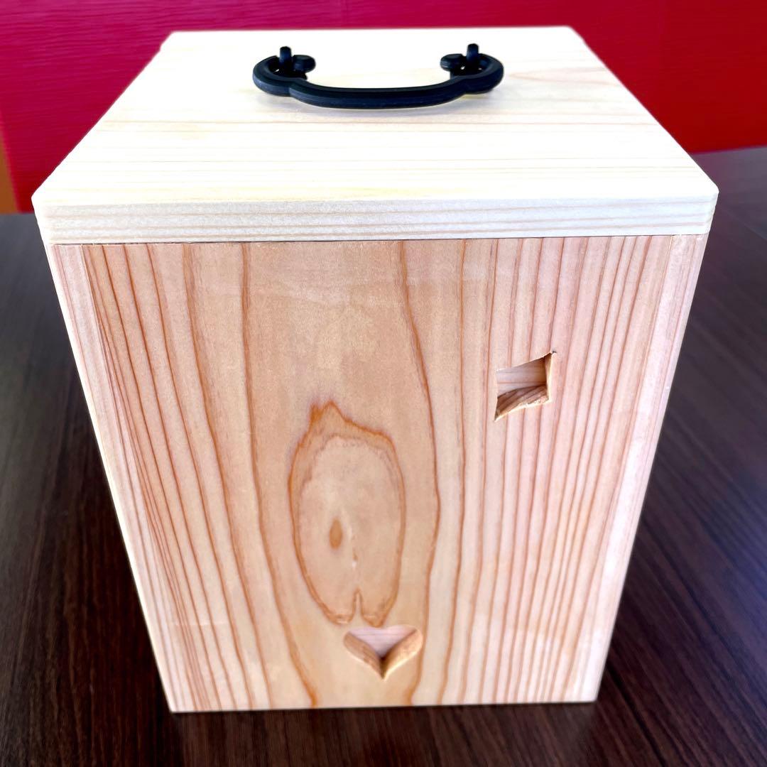 ハンドメイド*檜の遊山箱*お弁当箱* 小物入れ