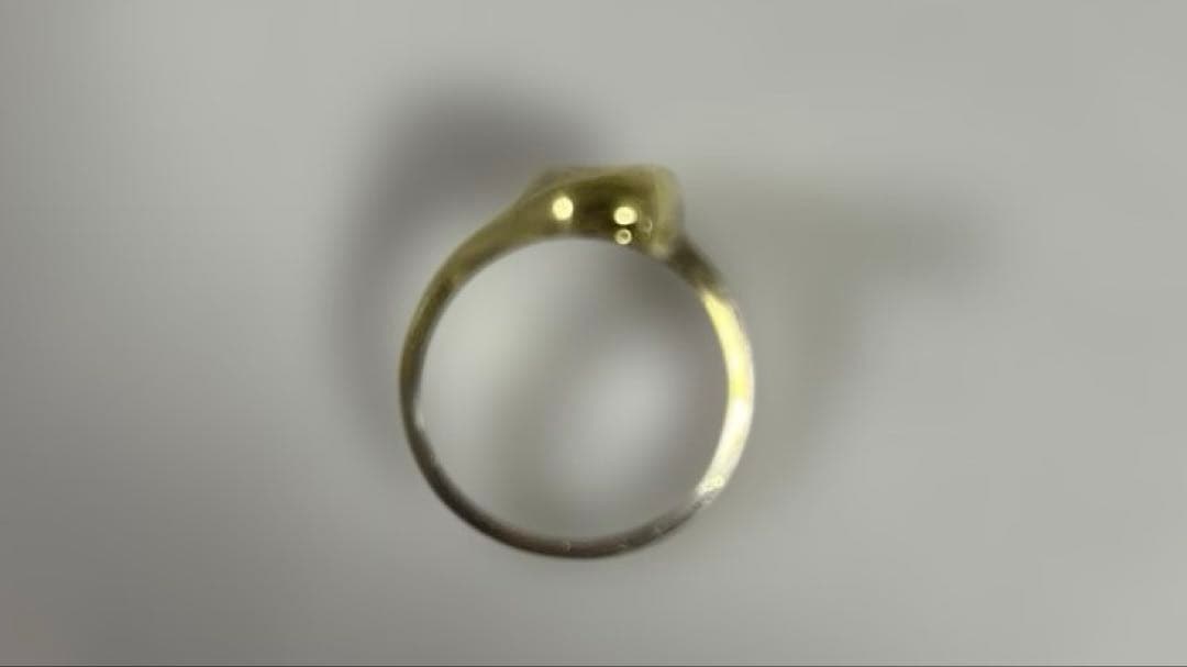 ティファニーダブルハートコンビリング