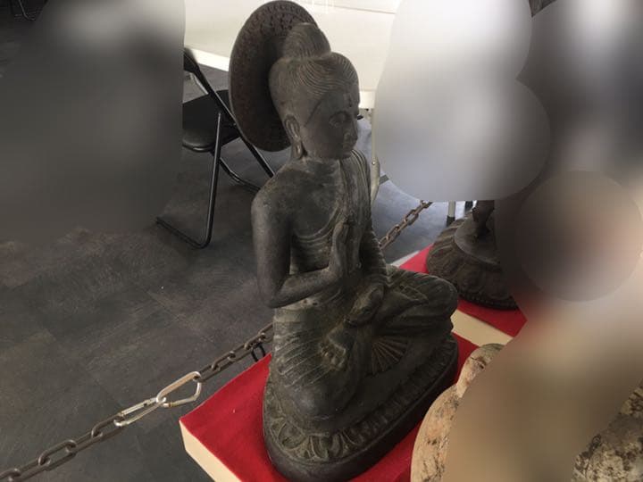 釈迦如来様、観音菩薩様、文殊菩薩様、地蔵菩薩様、阿弥陀如来様、仏像、銅像