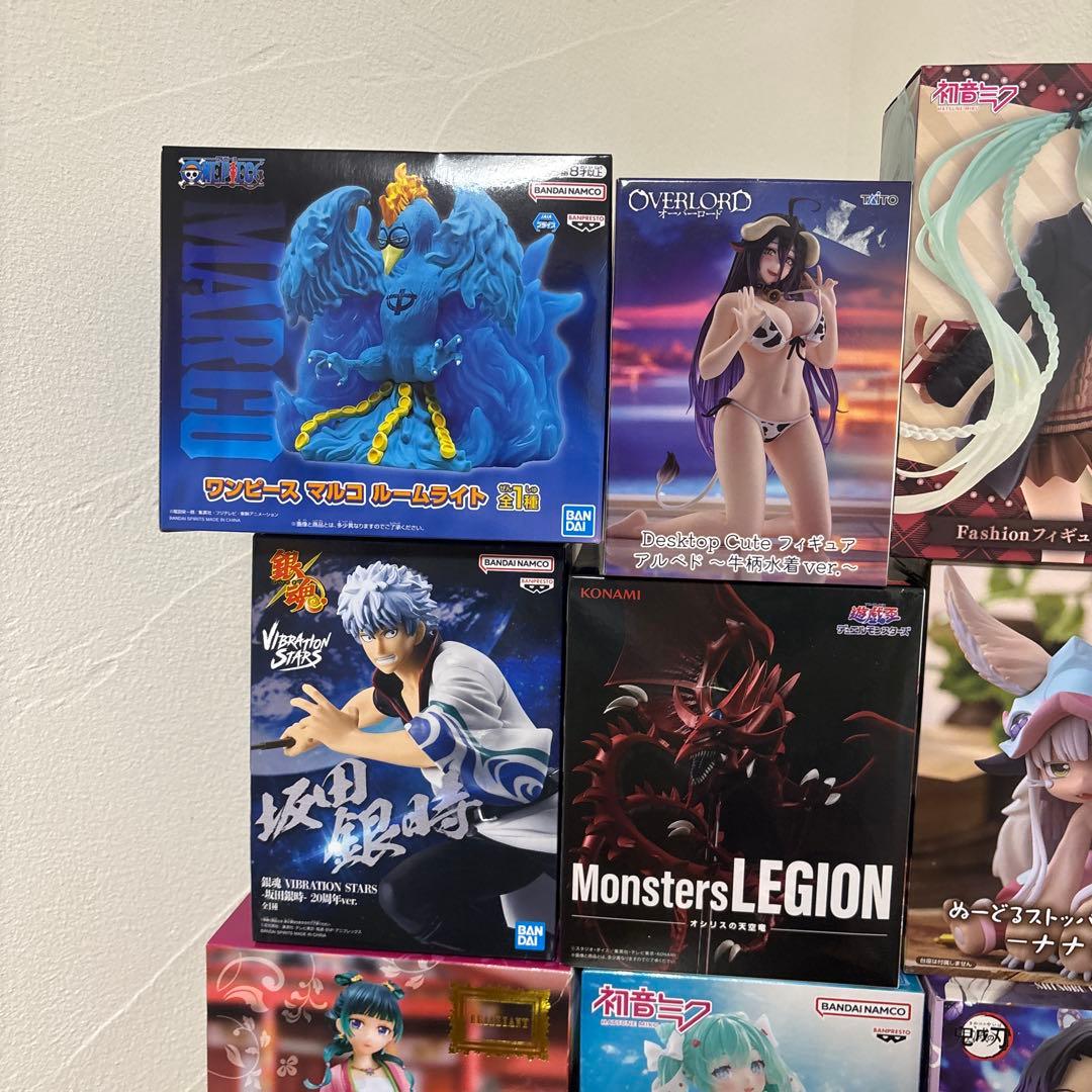 【箱ダメージ有り】 プライズフィギュア　まとめ売り　9個セット