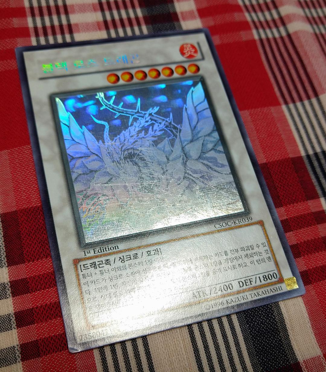 遊戯王 ブラックローズドラゴン ホロ