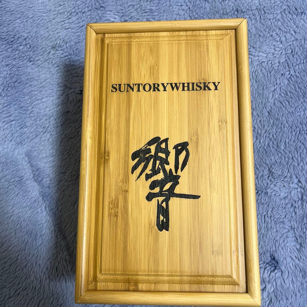 響　ブレンダーズチョイス　サントリー　ウィスキ　化粧木箱付