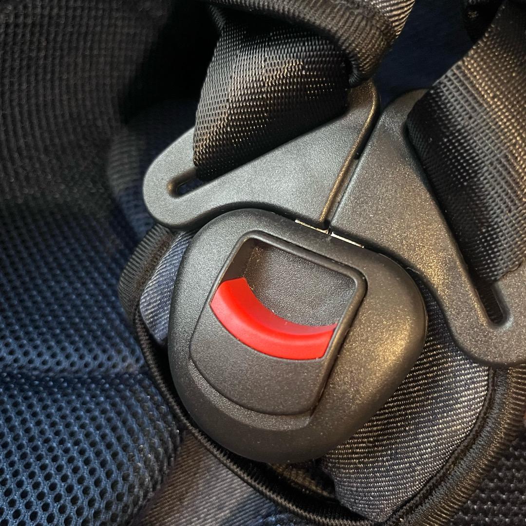 チャイルドシート マムズキャリー HGデニムハーネス 取説付