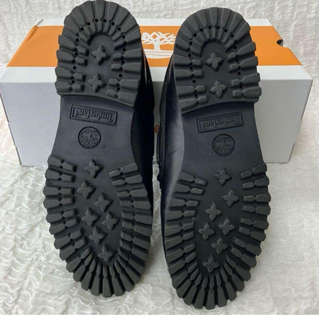 ティンバーランド スリーアイ ボートシューズ ブラック 26cm