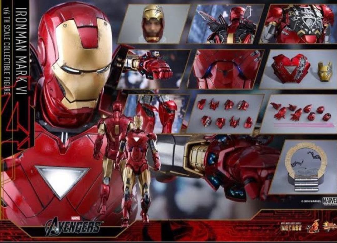 ホットトイズ アイアンマン マーク6 アベンジャーズ DIECAST