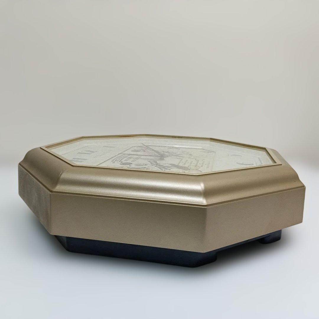 【稼働品】SEIKO Disney リズム　からくり　掛け時計 八角形