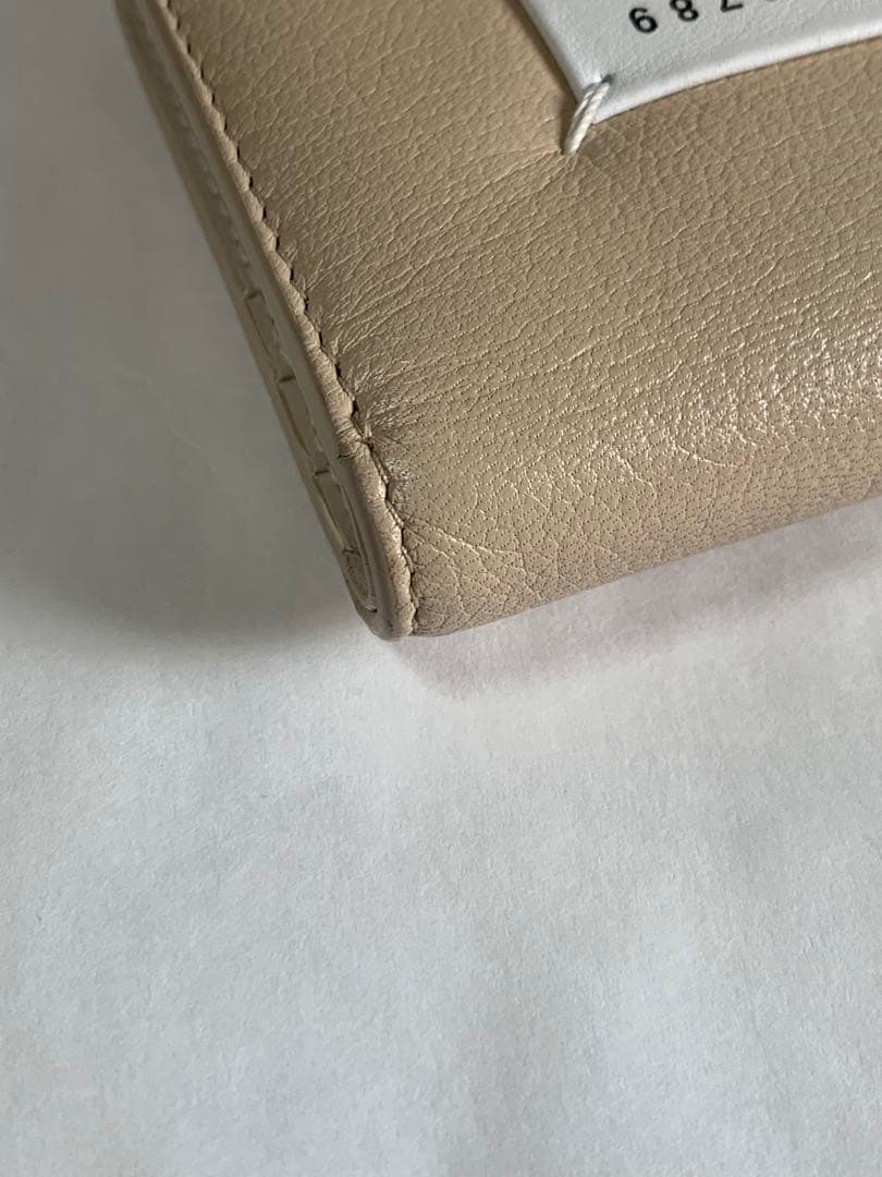 Maison Margiela ベージュ 二つ折り財布