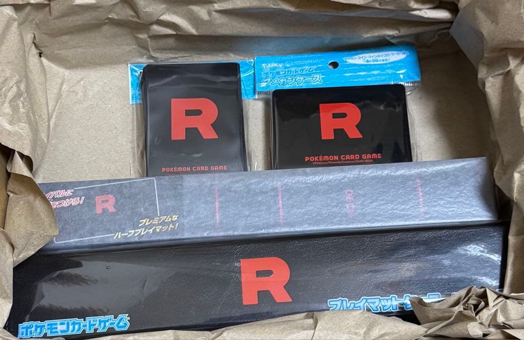 ポケモンカード　ロケット団　サプライ　4点セット