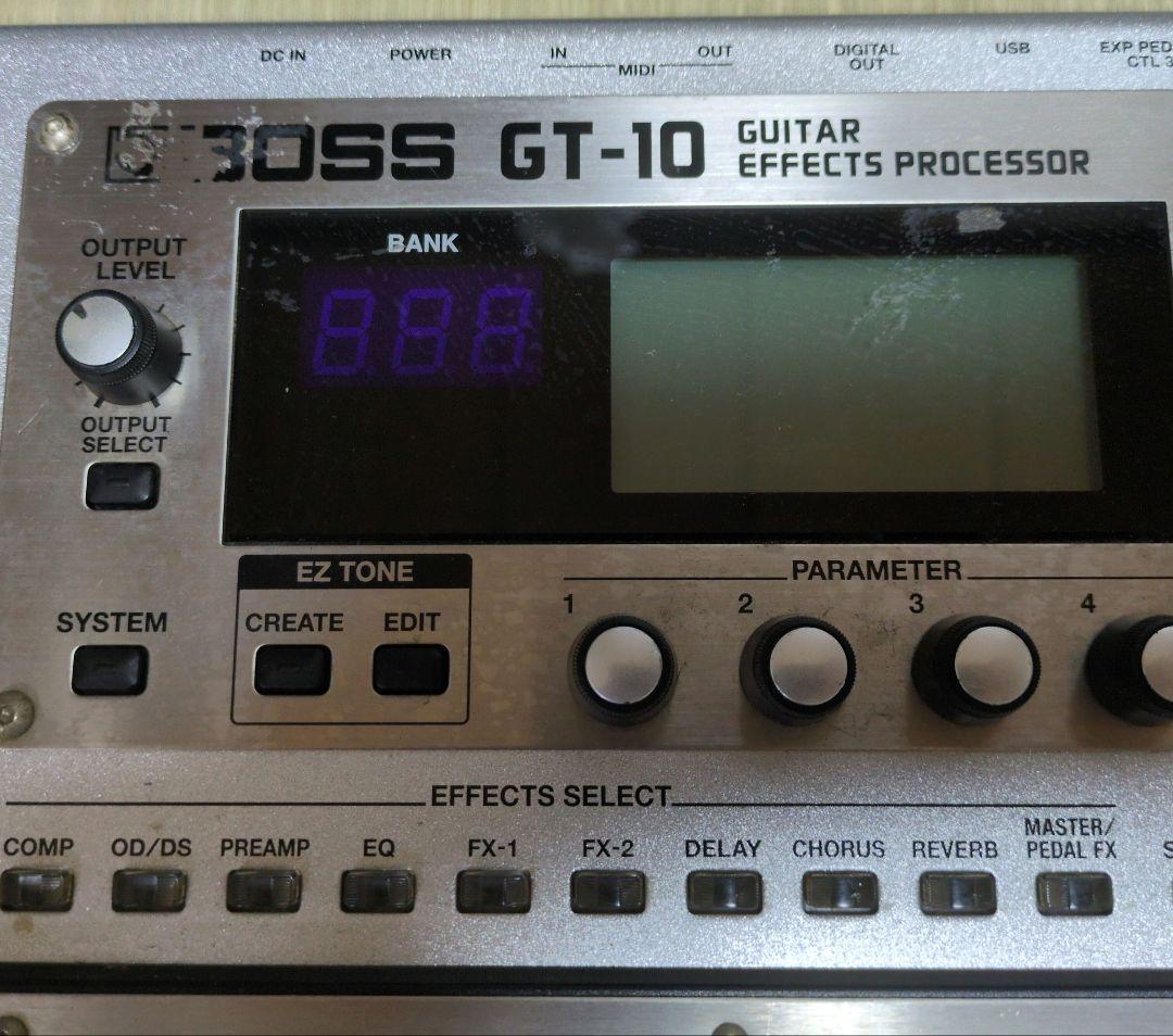 ジャンク　BOSS GT-10 ギターエフェクター