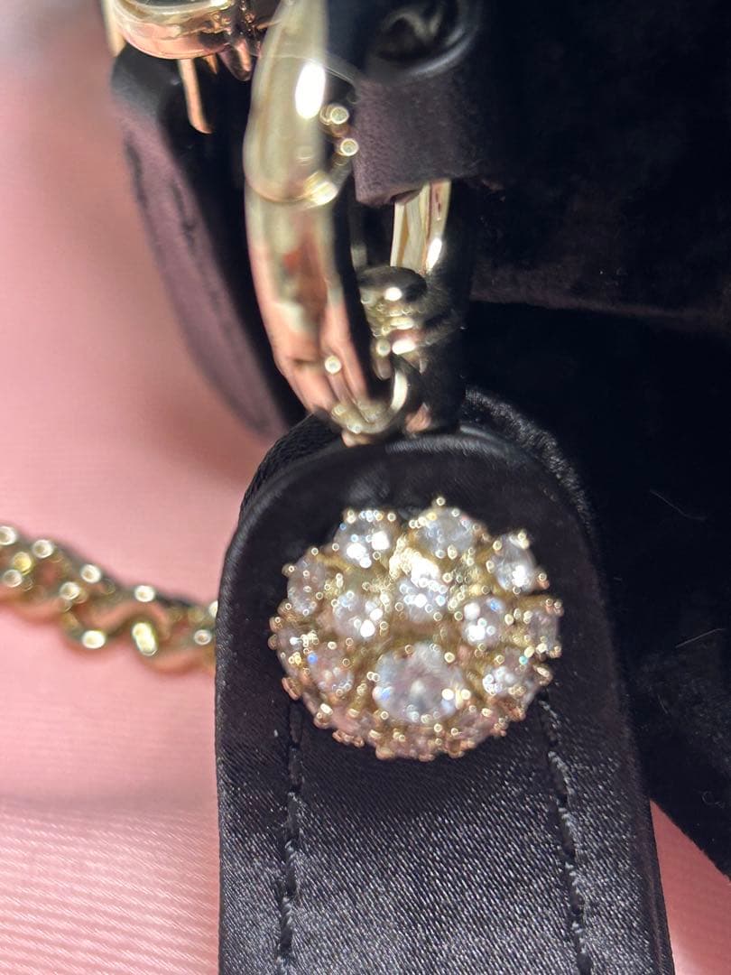 ケイトスペードニューヨーク パーティーヴェルベット キャットクラッチ