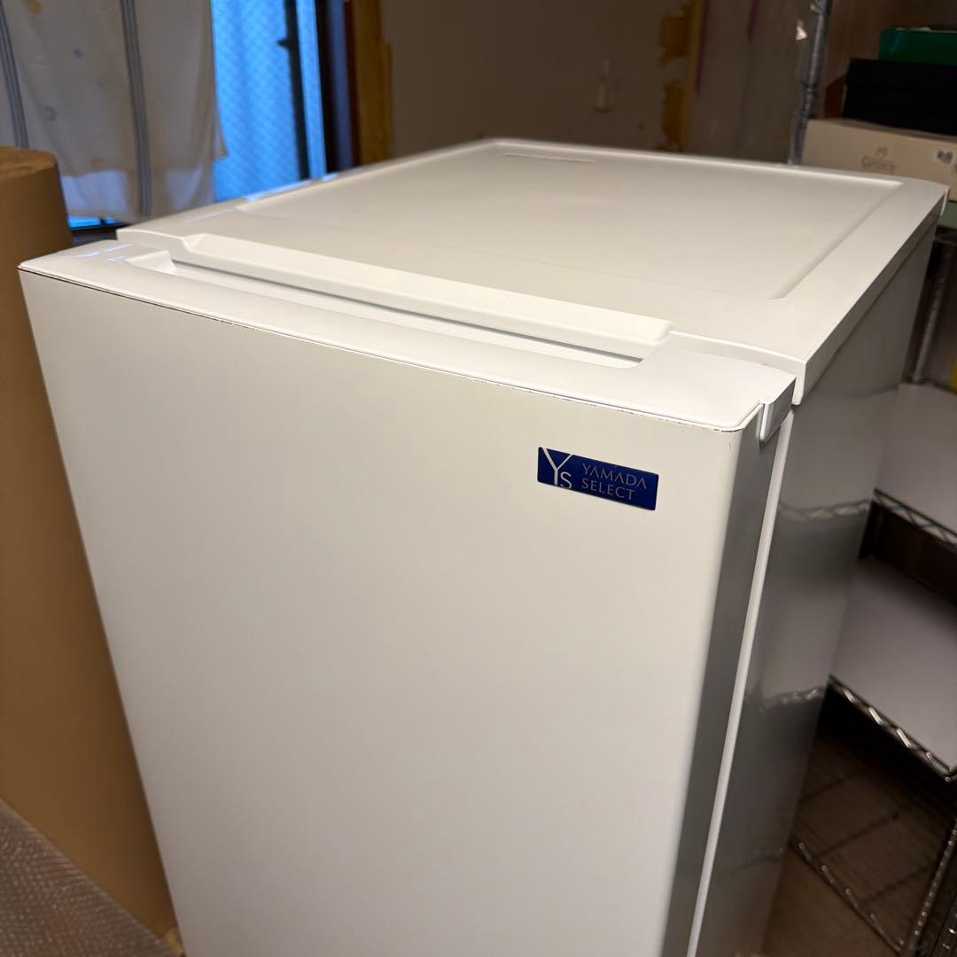 YAMADA SELECT 冷蔵庫 ホワイト 上開き