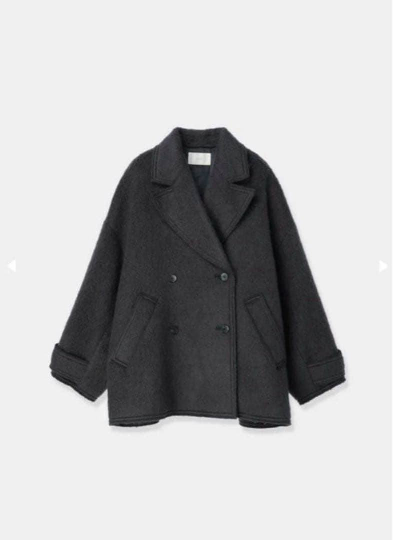 louren shaggydoublecoat／グレー