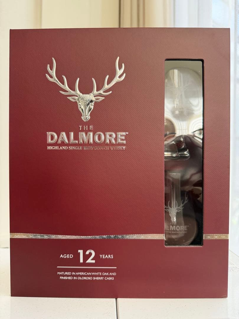 ダルモア 12年 700ml グラス2個付