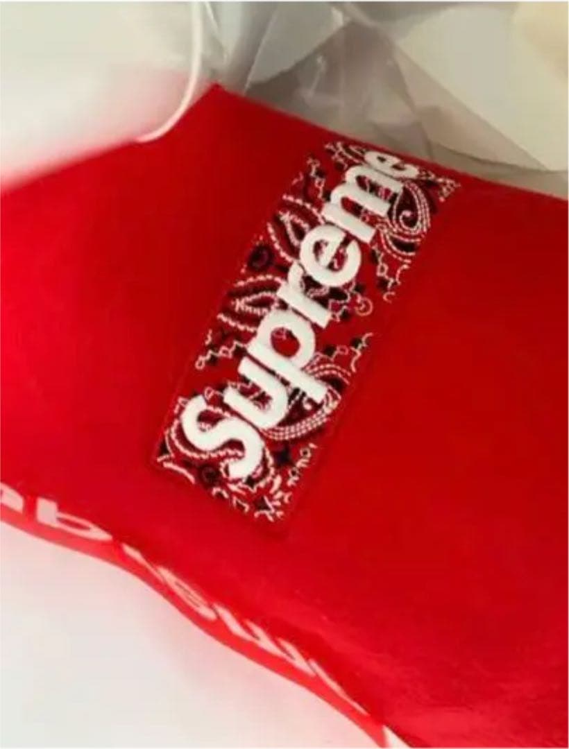 2019FWバンダナボックスロゴフーディースウェットシャツ