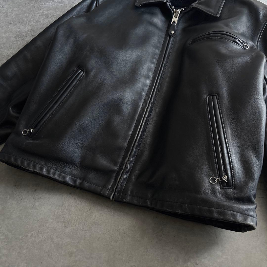 schott ショット【44】643 シングル ライダースジャケット トラッカー