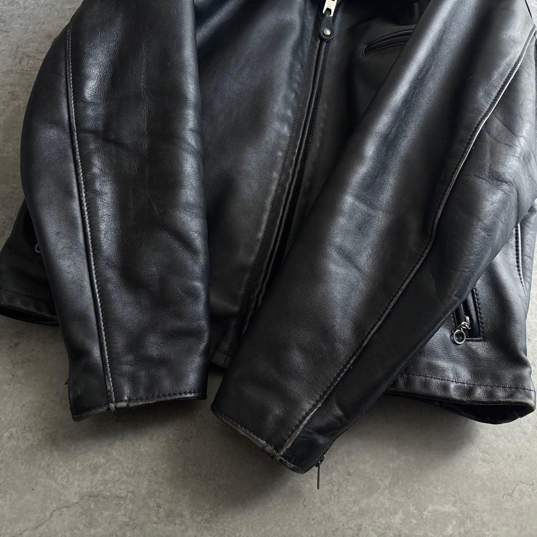 schott ショット【44】643 シングル ライダースジャケット トラッカー