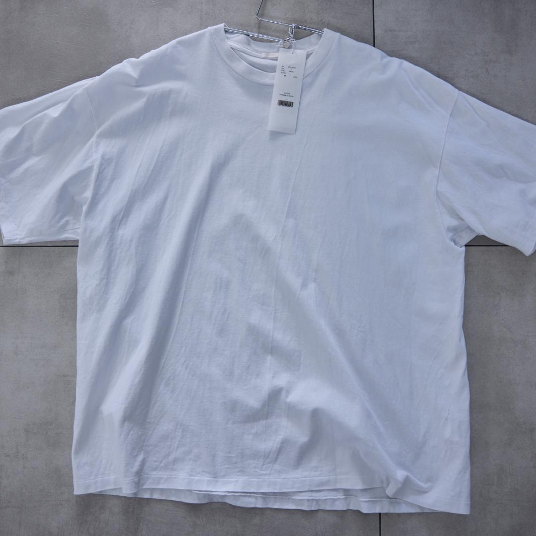 25SS COMOLI コットンジャージ 半袖Tシャツ B01-05010 黒白