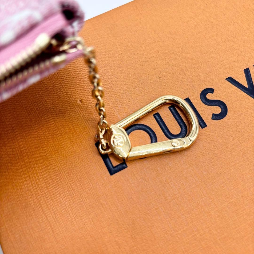 美品　ルイヴィトン モノグラム ジャガード マイクロ ポシェット アクセソワール