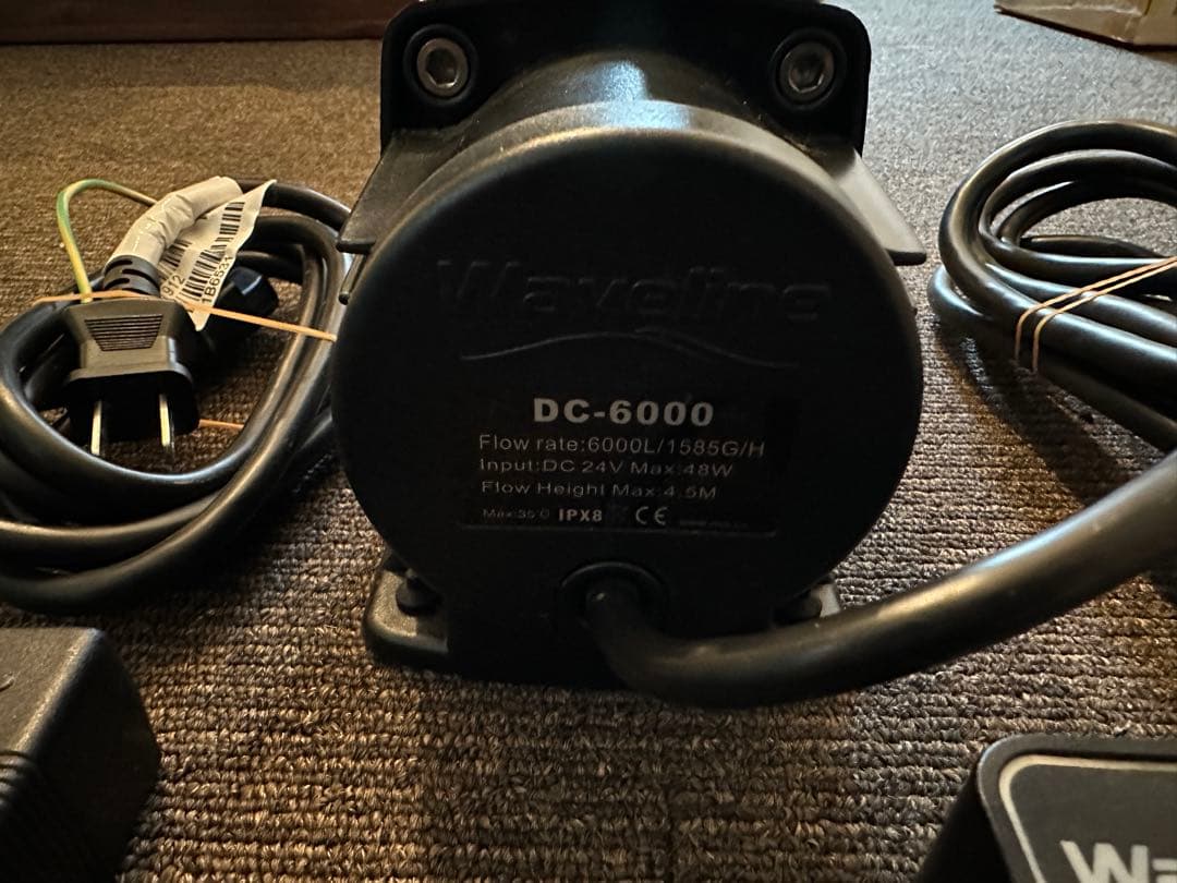 Waveline DC-6000 水道用ポンプ