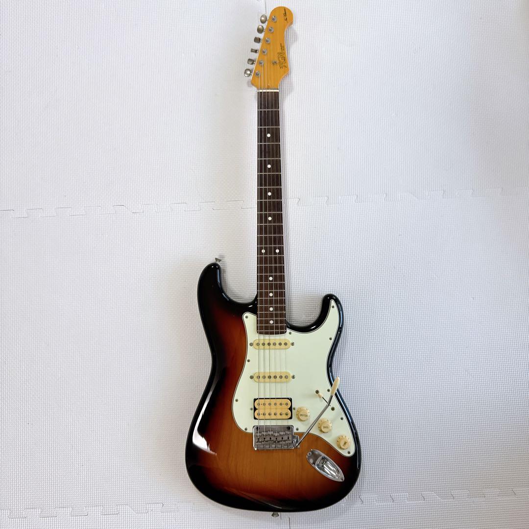 【美品】フジゲンエレキギター　NCST-10R/AL/SSH/3TS ストラト