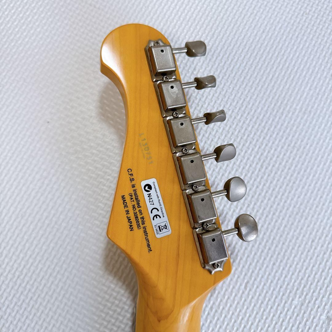 【美品】フジゲンエレキギター　NCST-10R/AL/SSH/3TS ストラト