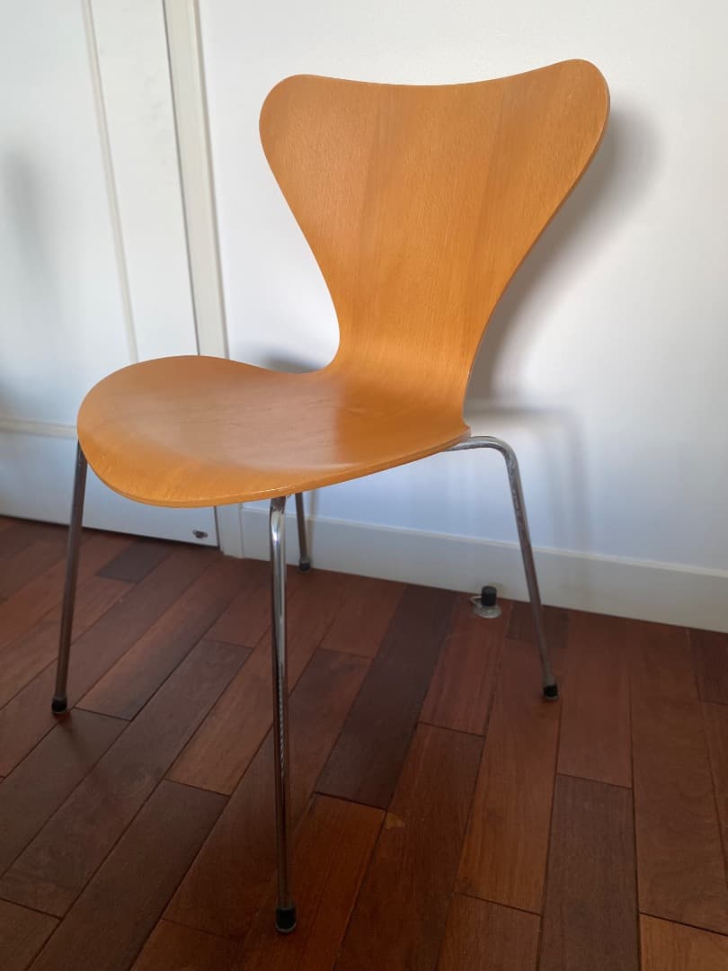 bmt様アルネヤコブセン　フリッツハンセン　セブンチェア1990年　ナチュラル②