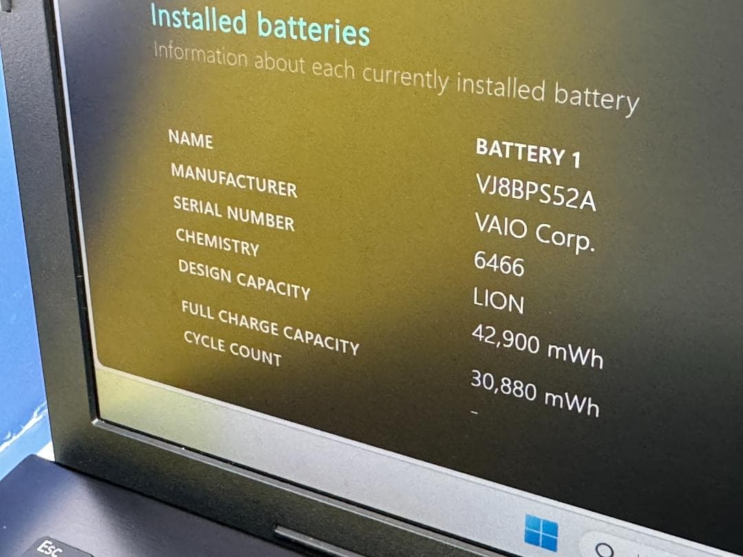 16GB・i7 美品 ソニー VAIO VJPG 13.3型 ノートPC 軽量