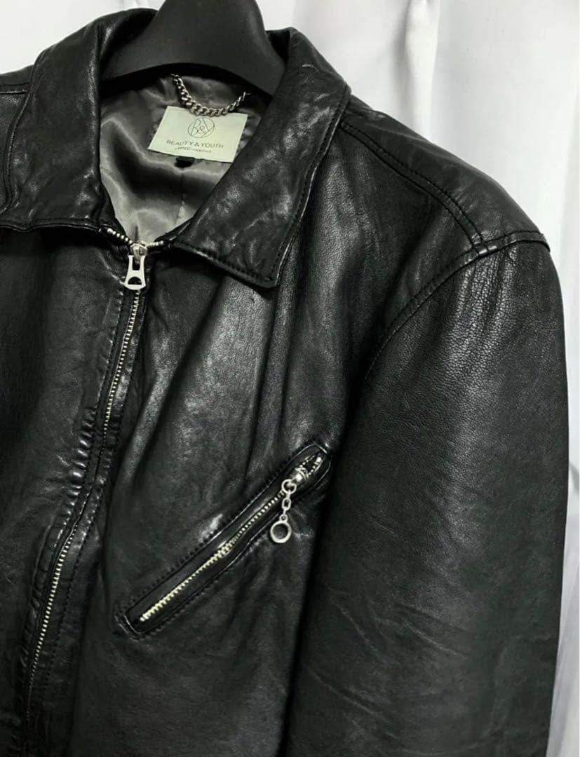 BEAUTY & YOUTH UNITED ARROWS ライダースジャケット