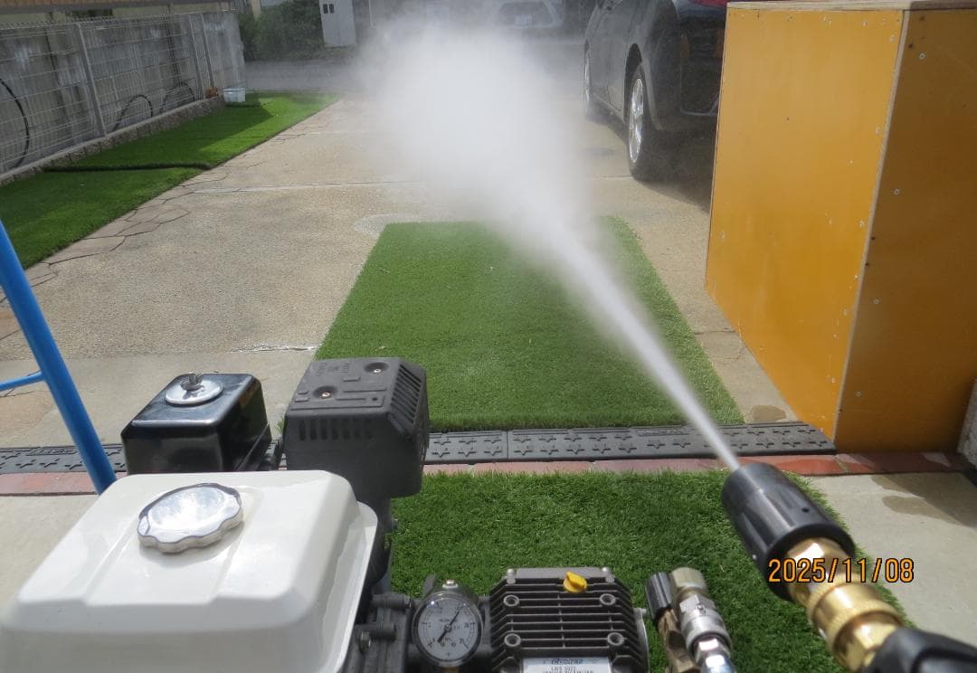 エンジン高圧洗浄機フルテックTD160